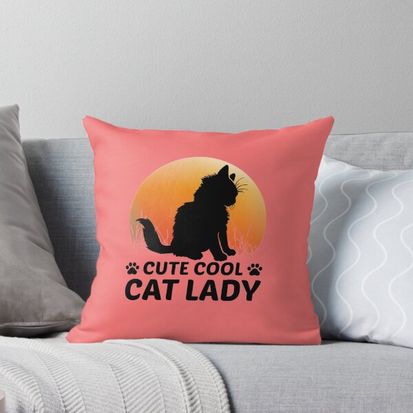 Item preview, Cute Cool Cat Lady designed and sold by EcchiWaifuShop.