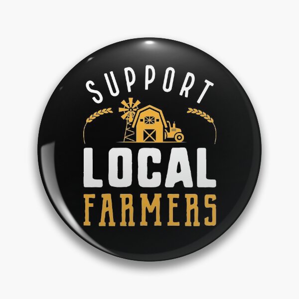 Item preview, Support Local Farmers designed and sold by cherrific.