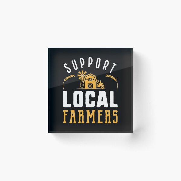 Item preview, Support Local Farmers designed and sold by cherrific.