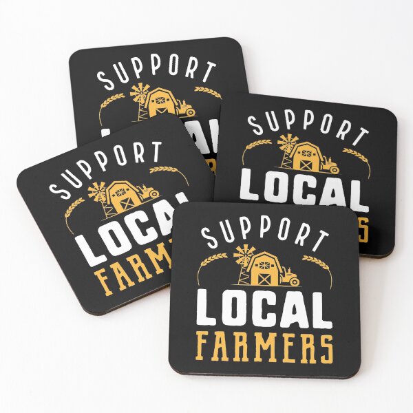 Item preview, Support Local Farmers designed and sold by cherrific.