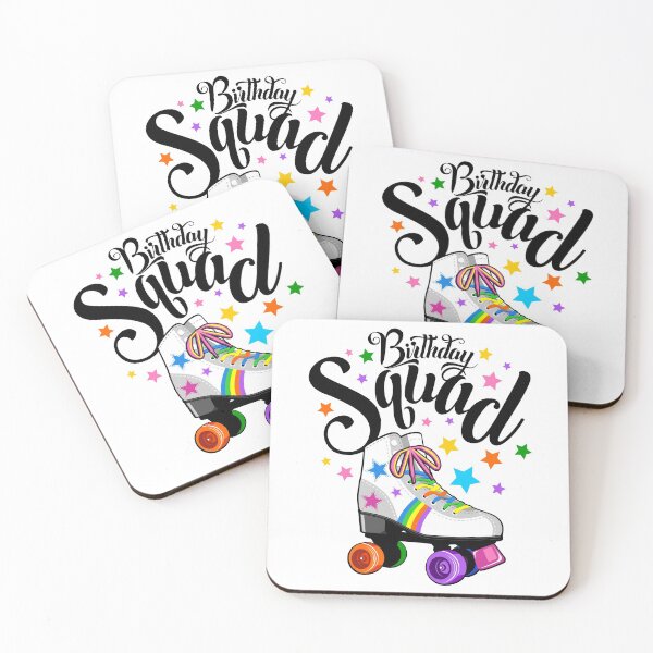 Item preview, Birthday squad, roller skate  designed and sold by iclipart.