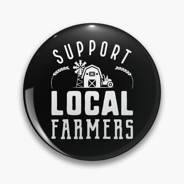 Item preview, Support Local Farmers designed and sold by cherrific.