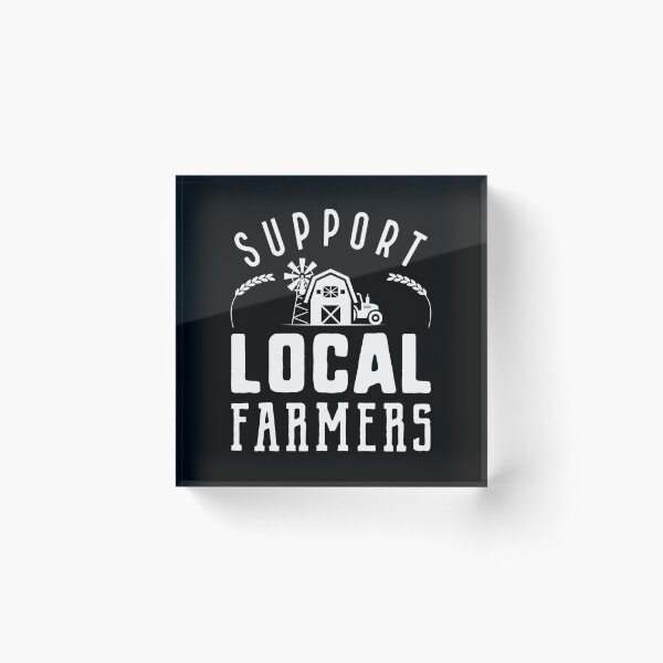 Item preview, Support Local Farmers designed and sold by cherrific.