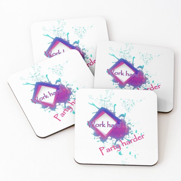 Item preview, Work hard party harder designed and sold by Teodosija.