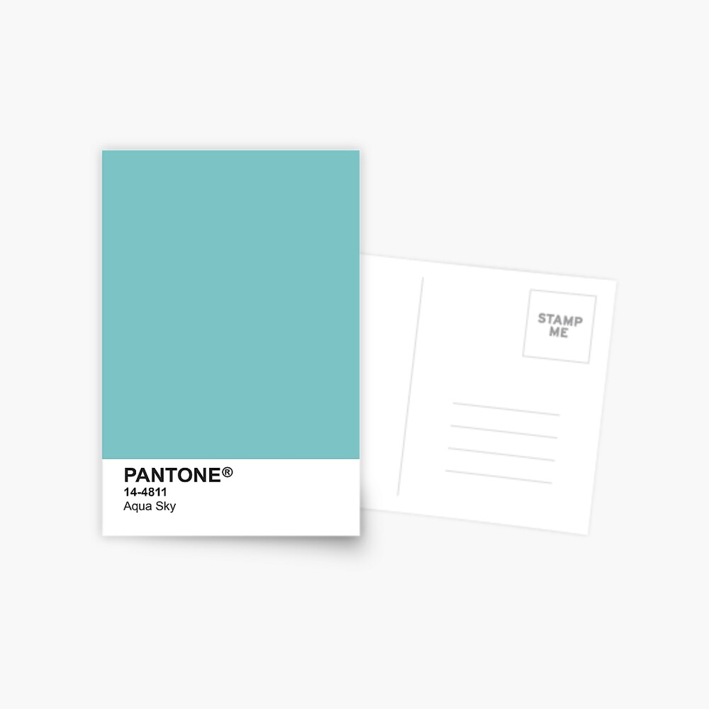 BUY Pantone Cotton Swatch 14-4811 Aqua Sky