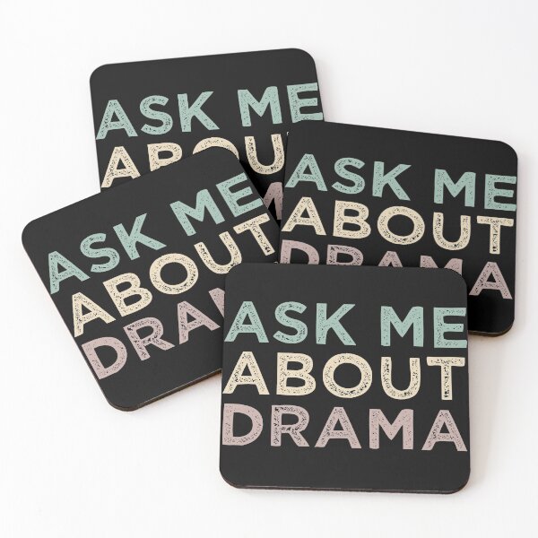 Item preview, Ask Me About Drama designed and sold by medbdj.