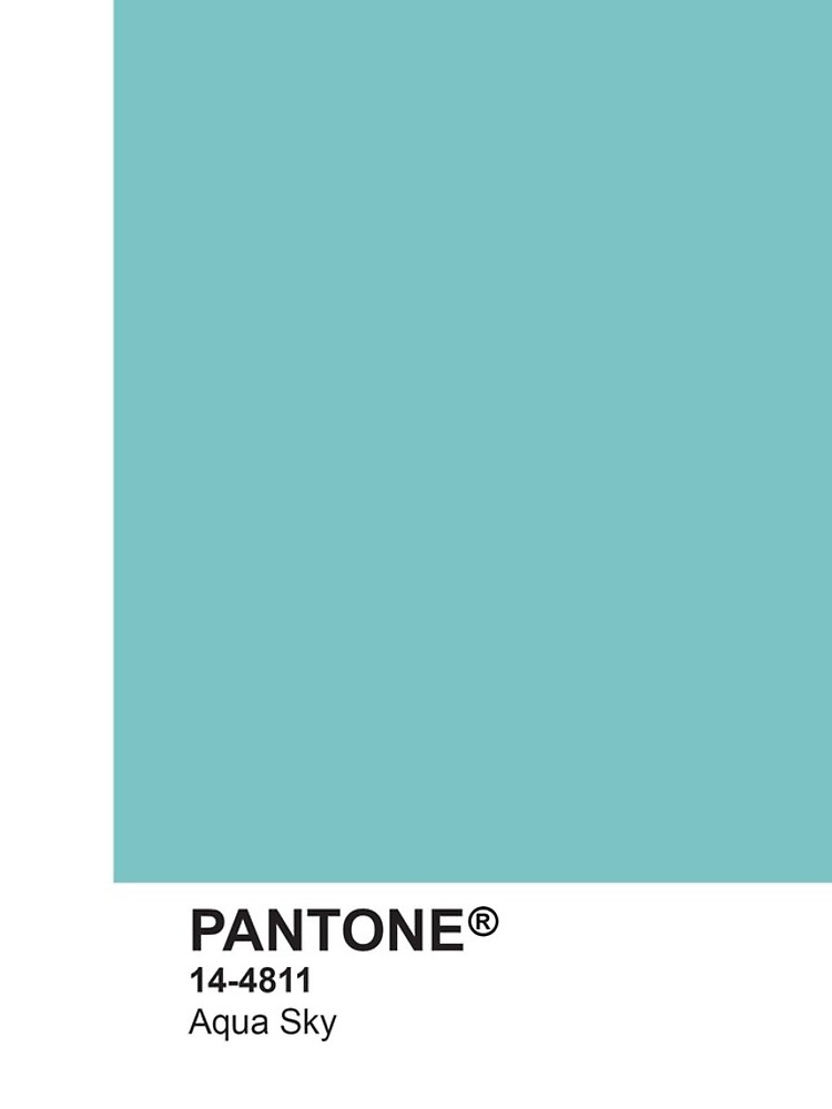 Pantone 14-4811 TCX Aqua Sky | Sticker