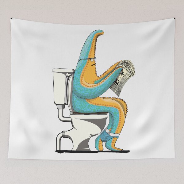 Item preview, Starfish on the Toilet designed and sold by Wyattdesign.
