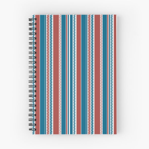 Item preview, Stripes and Zigzag - Blue, Red, White - Winter 2021 collection designed and sold by DiemConcept.