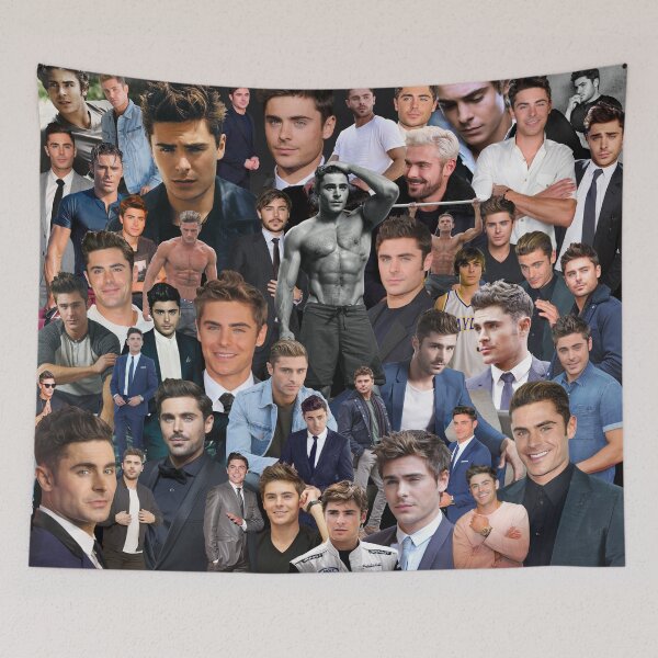 Item preview, Zac Efron designed and sold by clusterandpaste.