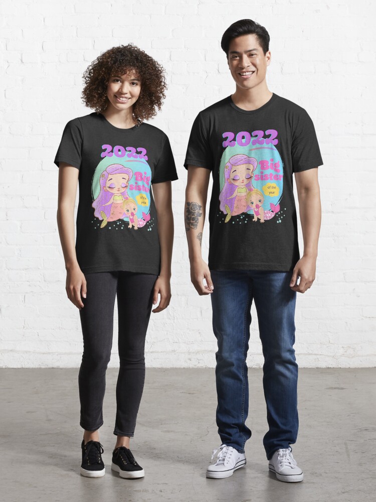big sister mermaid shirt