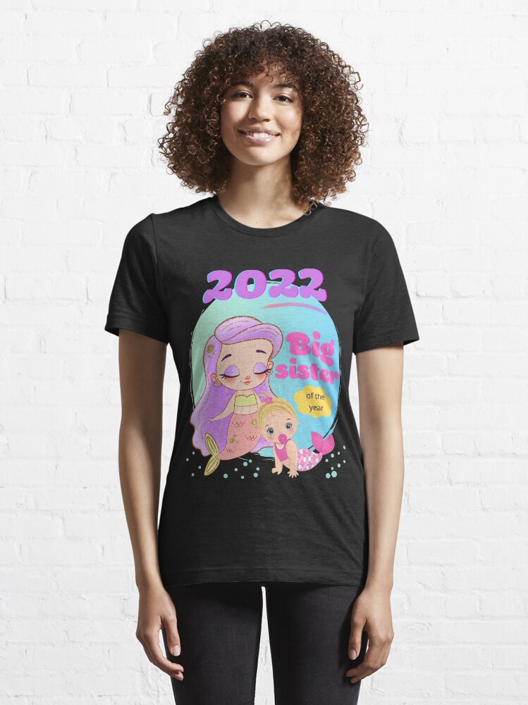 big sister mermaid shirt