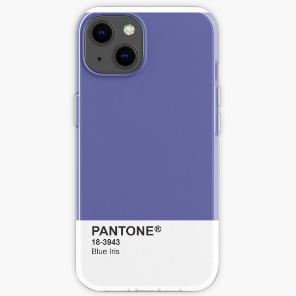 Pantone Universe Phone Case - Blue Iris 18-3943 iPhone Soft Case