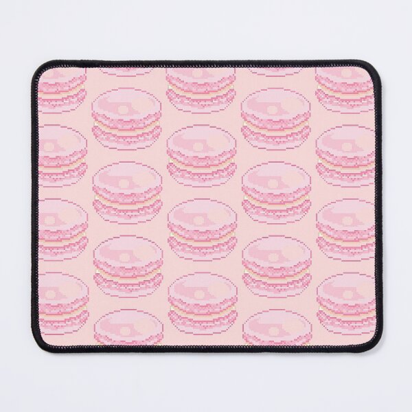 Item preview, Pink pixel macaroon designed and sold by Anonylove.