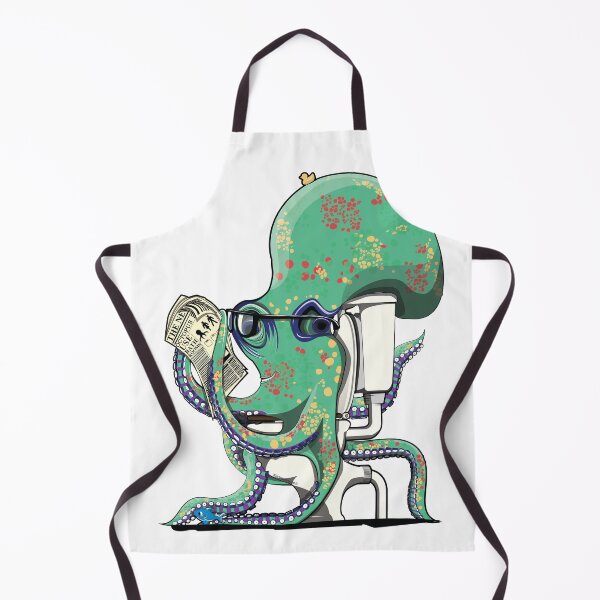 Item preview, Octopus on the Toilet designed and sold by Wyattdesign.
