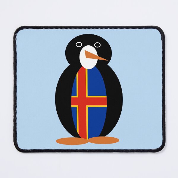 Item preview, Aaland Islands Penguin Flag or Äland Islands designed and sold by AuntieShoe.