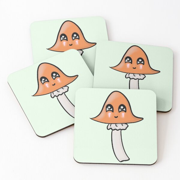 Item preview, Cute Orange Mushroom designed and sold by BioLushGraphics.