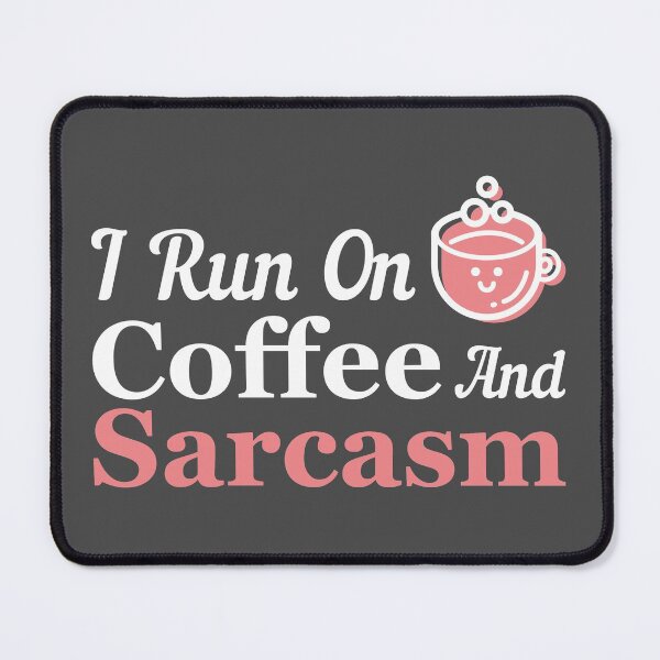 Item preview, Coffee and Sarcasm small designed and sold by NawalMagdy.