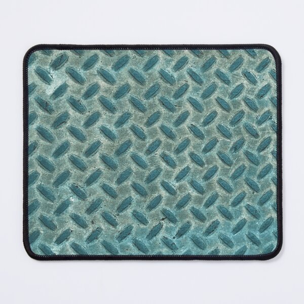 Item preview, sidewalk grate texture teal designed and sold by DKVanOss.