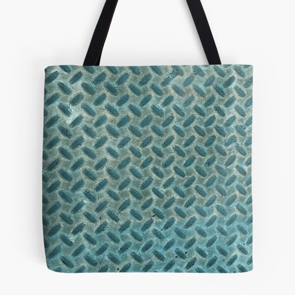 Item preview, sidewalk grate texture teal designed and sold by DKVanOss.