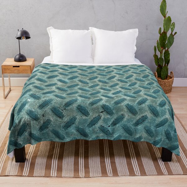 Item preview, sidewalk grate texture teal designed and sold by DKVanOss.