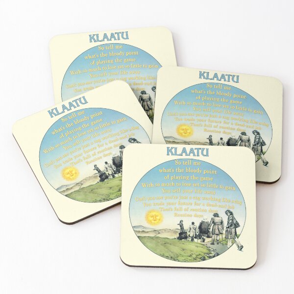 Item preview, Klaatu - A Routine Day designed and sold by ray 6volt.