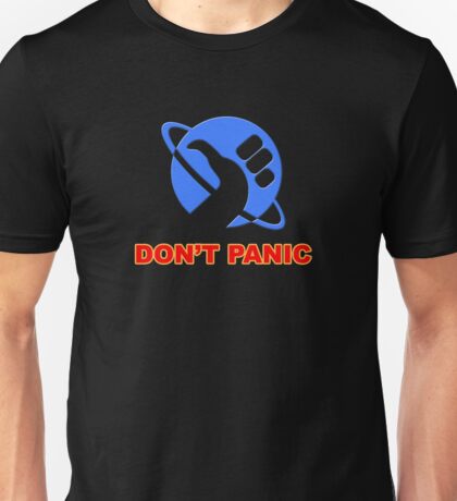 hitchhiker's guide to the galaxy t shirts