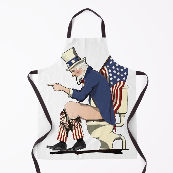 Item preview, Uncle Sam on the Toilet designed and sold by Wyattdesign.