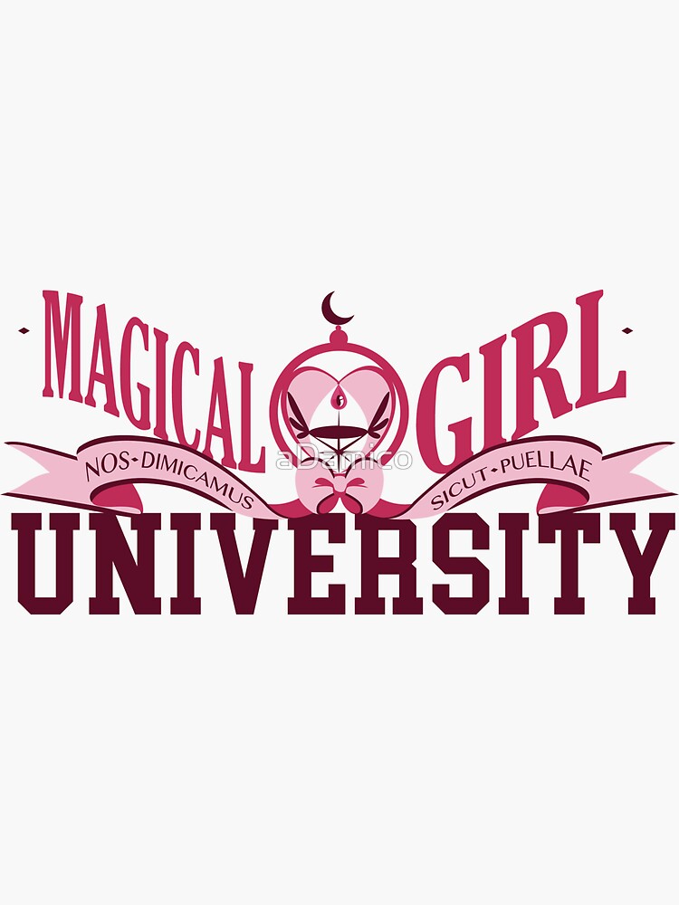 Back to university. Fight like a girl logo.