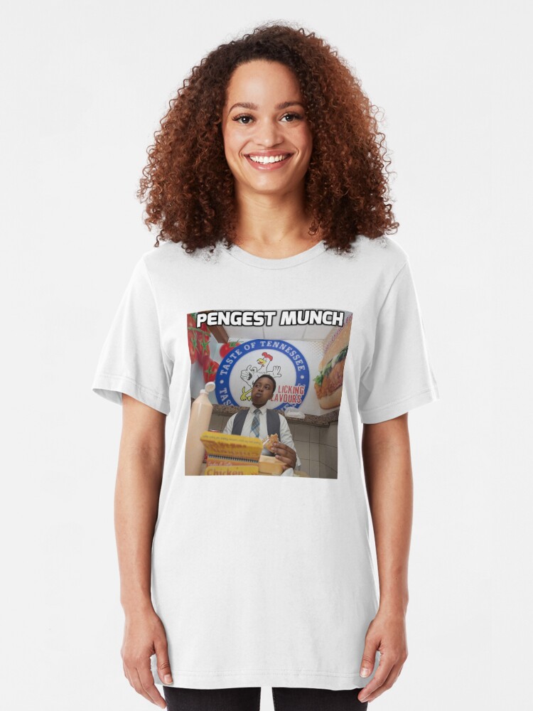 the pengest munch t shirt