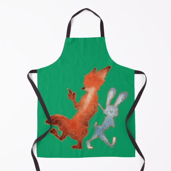 Item preview, Watercolor Silhouette Fox & Rabbit designed and sold by Krystal280791 Shop.
