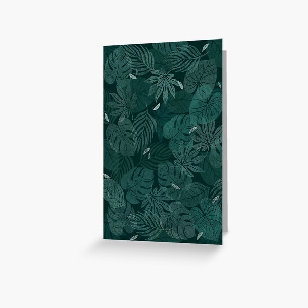 Vegetal tropical Carte de vœux