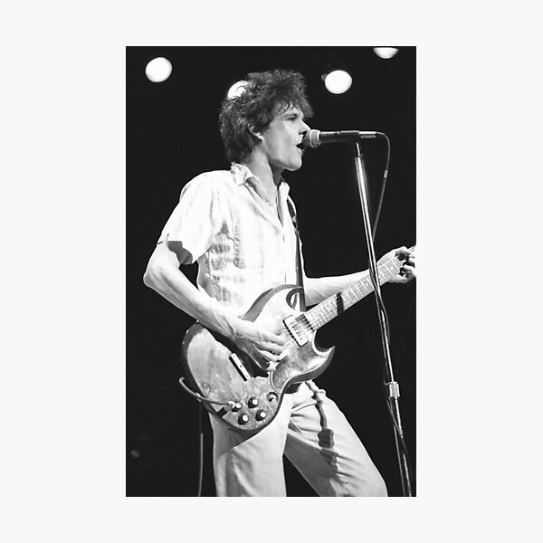 Item preview, Paul Westerberg Los reemplazos Fotografía en blanco y negro designed and sold by ConcertImages.