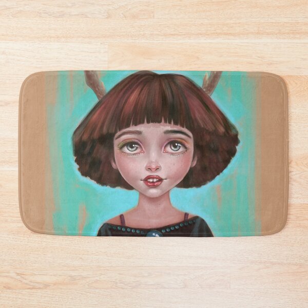 Item preview, Chica con cuernos designed and sold by snailmakesart.
