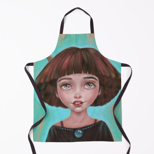 Item preview, Chica con cuernos designed and sold by snailmakesart.