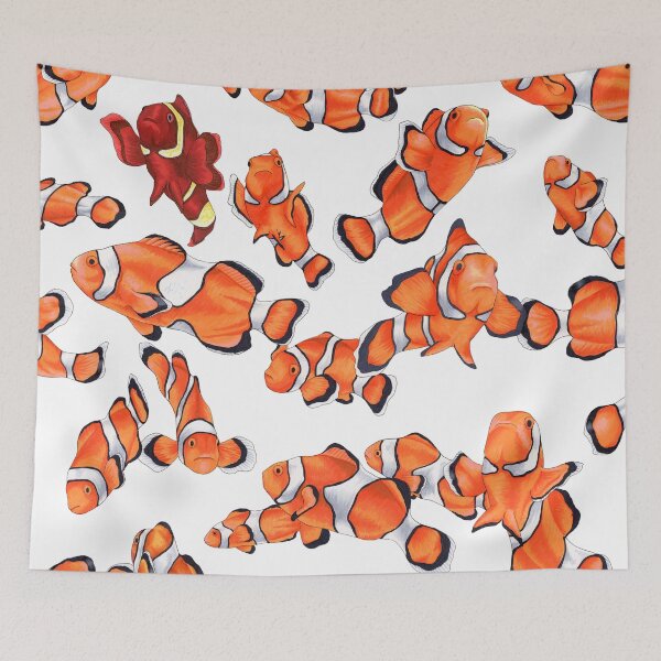 Item preview, School of Clownfish designed and sold by Elizabeth Weglein.