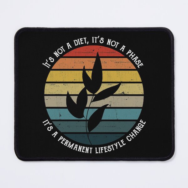 Item preview, It's not a diet, it's not a phase - Vegan Retro Vintage design designed and sold by theodoros20.