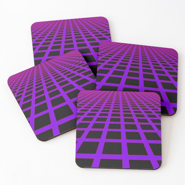 Item preview, pink purple glow grid designed and sold by frauenbrauen.