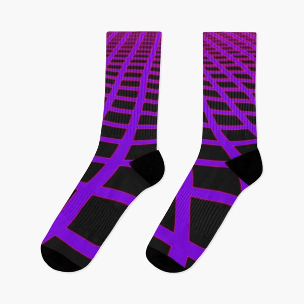 Item preview, pink purple glow grid designed and sold by frauenbrauen.