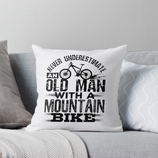 Item preview, Never Underestimate An Old Man with a Mountain Bike designed and sold by jaygo.