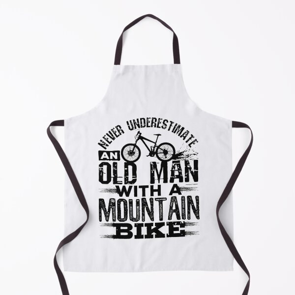 Item preview, Never Underestimate An Old Man with a Mountain Bike designed and sold by jaygo.