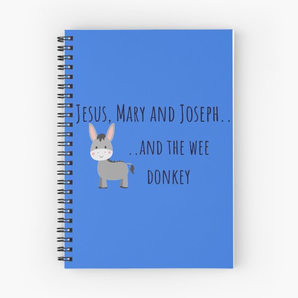 Item preview, Jesus, Mary and Joseph and the Wee Donkey... designed and sold by BlakefourDesign.