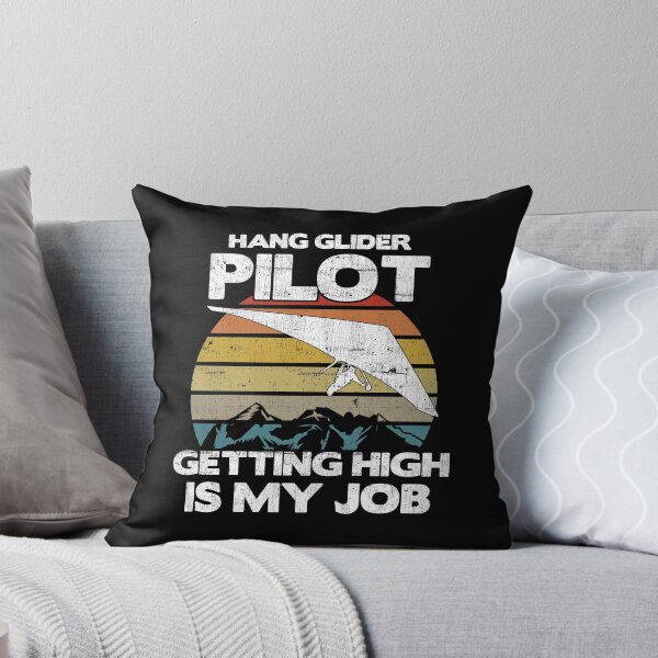 Item preview, Hang Glider Pilot Getting High Is My Job - Aviation Flight graphic designed and sold by theodoros20.