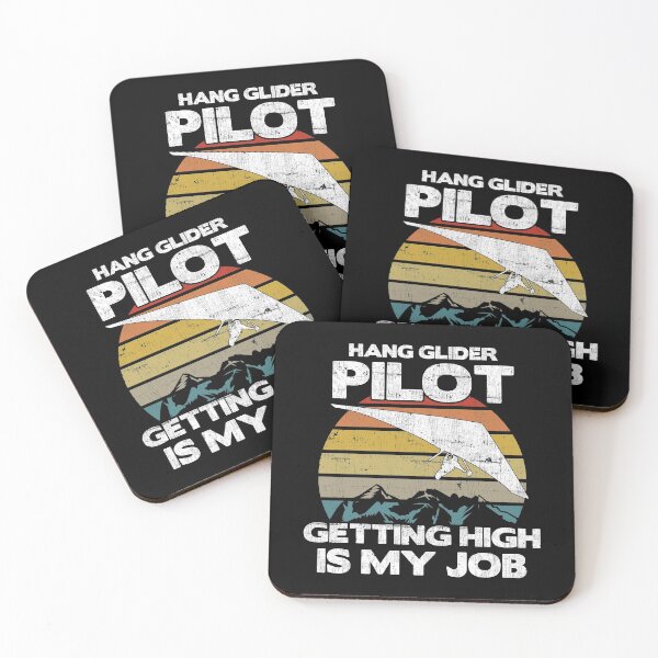 Item preview, Hang Glider Pilot Getting High Is My Job - Aviation Flight graphic designed and sold by theodoros20.
