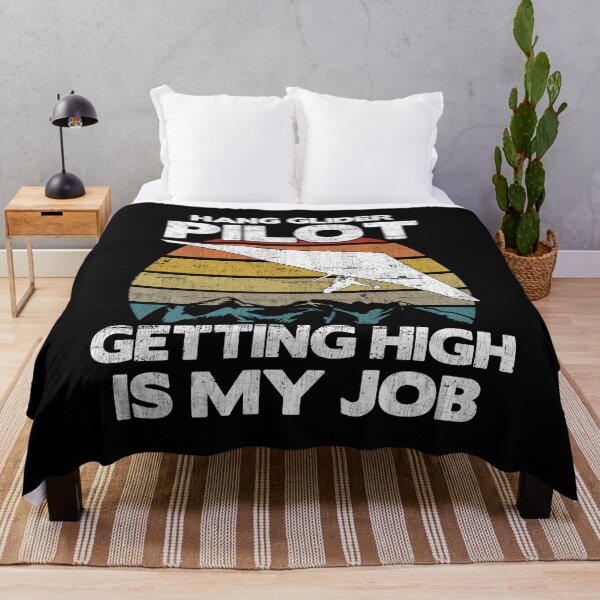 Item preview, Hang Glider Pilot Getting High Is My Job - Aviation Flight graphic designed and sold by theodoros20.