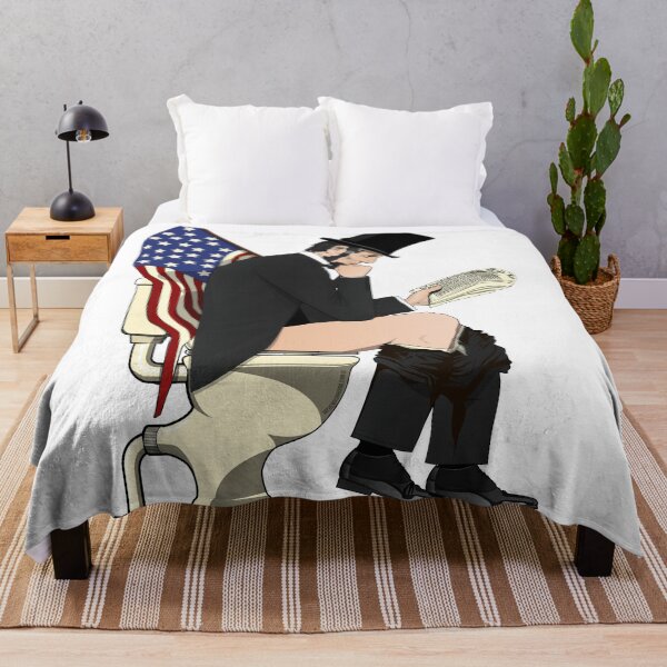 Item preview, Abraham Lincoln on the Toilet designed and sold by Wyattdesign.