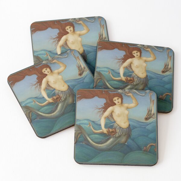 Item preview, "Sea nymph" - Sir Edward Coley Burne Jones designed and sold by superbling.