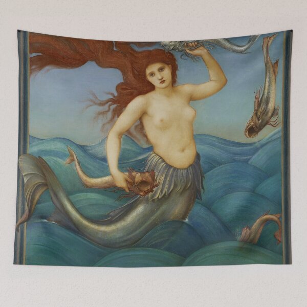 Item preview, "Sea nymph" - Sir Edward Coley Burne Jones designed and sold by superbling.