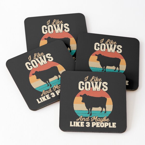 Item preview, I Like Cows and Maybe Like 3 People - Gifts for Farmers design designed and sold by theodoros20.