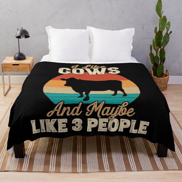 Item preview, I Like Cows and Maybe Like 3 People - Gifts for Farmers design designed and sold by theodoros20.